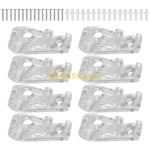 clips transparents vis fixation moderne sans motif tringle rideaux embouts vis