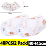 protège chaussures jetables blanc orange gris élastiques petits animaux good luck moderne pratique