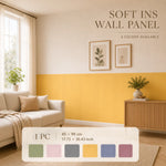 panneau mural moderne autocollant texture bois 45x90cm couleurs vert rose bleu gris jaune olive