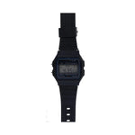 montre numérique rectangulaire affichage lcd rétro résistante chocs alarme date auto semaine noir rose