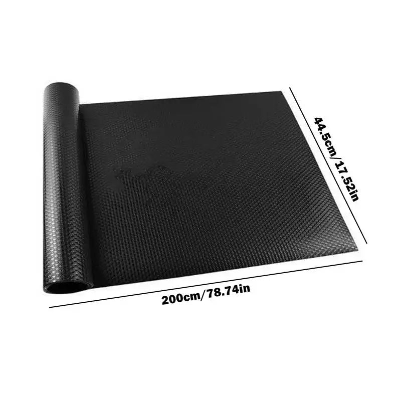 tapis reptile noir texture micro perforée moderne literie terrarium sécurité confort support polymère 200cm