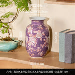 vases décoratifs fleurs classiques jaune bleu vert rose violet opaques
