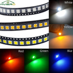 diodes led 5050 rgb blanc rouge vert bleu jaune orange rose violet moderne decoration