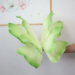 décoration événement papillon bleu rose vert réaliste détails fins tringle support anniversaire mariage fête