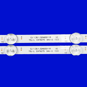 barres lumineuses led blanc orange leds surface lisse industrielle technique