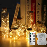 guirlande lumineuse led multicolore fil cuivre adhésif contrôleur distant blanc chaud moderne