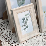 cadre photo rectangulaire résine rustique motif naturel décoration intérieur maison
