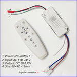 contrôleur led télécommande connecteur entrée éclairage moderne blanc plat lisse