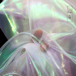 tissu polyester rose brillant moderne 150cm large décoration mariage