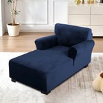 coussin chaise longue velours beige moderne adhésif salon fauteuil canapé sectionnel futon lavable automne