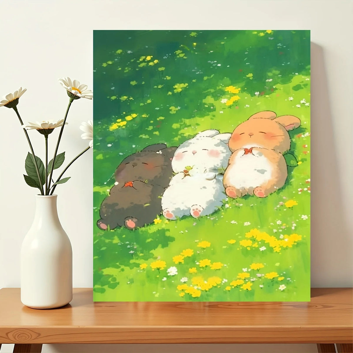 peinture numéros toile animaux fleurs paysages adultes colorier réaliste artistique