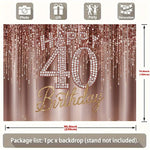 fond célébration anniversaire rose gold paillettes lettres dorées élégant occasion fête mariage