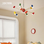 suspension lumineuse moderne led acrylique 90v 260v 2000lm rouge vert bleu