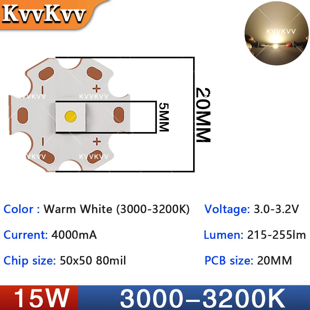 ampoule led 20w lumière froide bleue verte blanche naturelle moderne golden light chip pcb