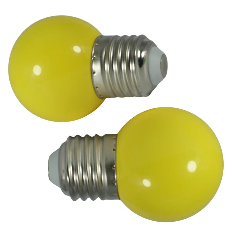 ampoule led boule mate culot e27 décoration maison lumière couleur moderne ambiance nuit intérieure