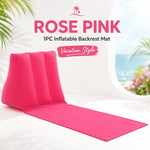 matelas gonflable dos gris velours doux portable pliable léger valve
