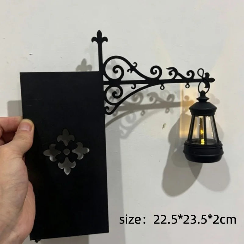 lampe rétro sorcières automnale citrouilles livres éditions binbir gece masallari textures métal étagère décoration