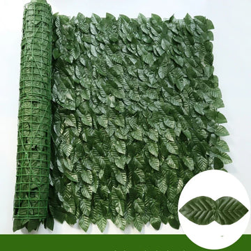 rideau végétal artificiel haie lierre vert clôture jardin extérieur décoration maison moderne