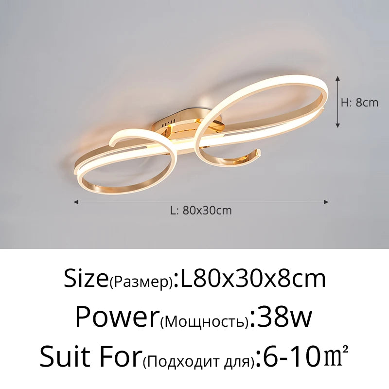 plafonnier led moderne blanc noir circulaire contemporain télécommande suspension intérieure decoration