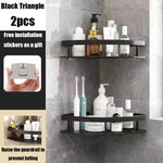 étagère salle bain moderne blanche adhésive rangement perforée aluminium unique