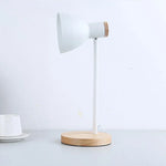 Lampe de chevet bois dans différentes couleurs : argent, rose, vert, beige, noir, jaune