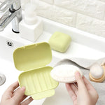 boîte savon portable plastique mat voyage salle bain maison petit