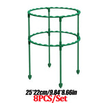support plante spirale vert moderne clips assemblage facile jardin balcon vert