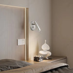 applique murale moderne lampe led articulée chambre coucher salle manger bronze argenté