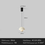 Lampe suspendue moderne sphérique opaques brightness dimmable noir aluminium salon chambrehôtel