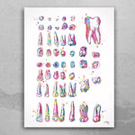 Motifs et formes abstraits colorés dans un arrangement harmonieux et dynamique.