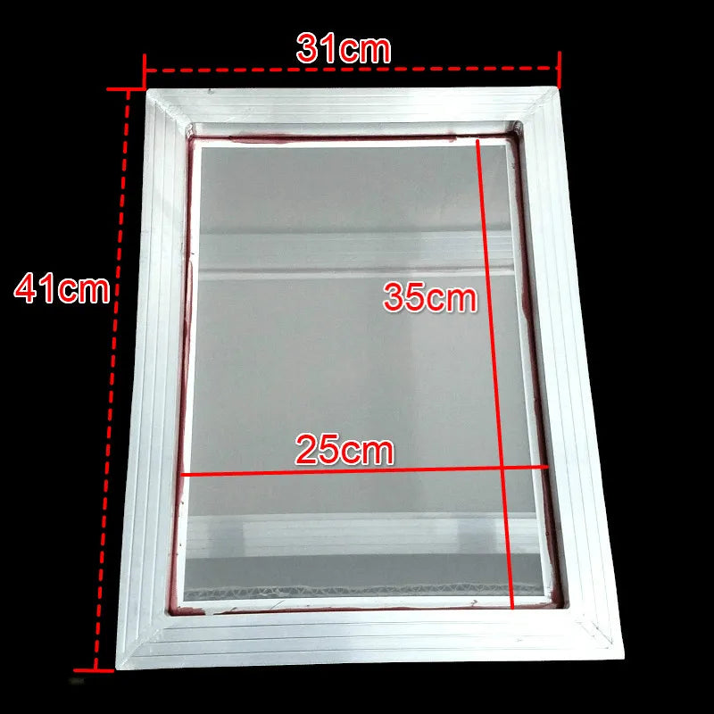 cadre tableau blanc alu mat classique adhésif verre mur 41x35cm sérigraphie a3 Polyester
