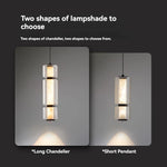 lampe suspendue transparente marbrée moderne salon restaurant chambre principal led dorée