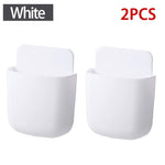porte objets mural moderne adhésif blanc gris jaune respectueux environnement rechargeable multifonction plastique