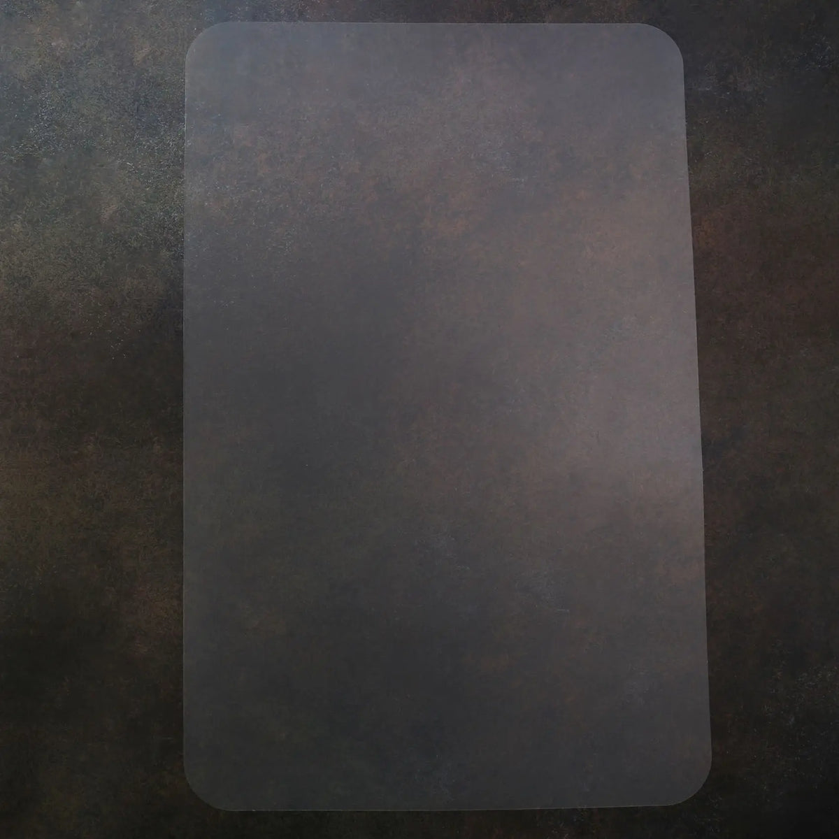 Set de table transparent résistant à la chaleur avec assiette