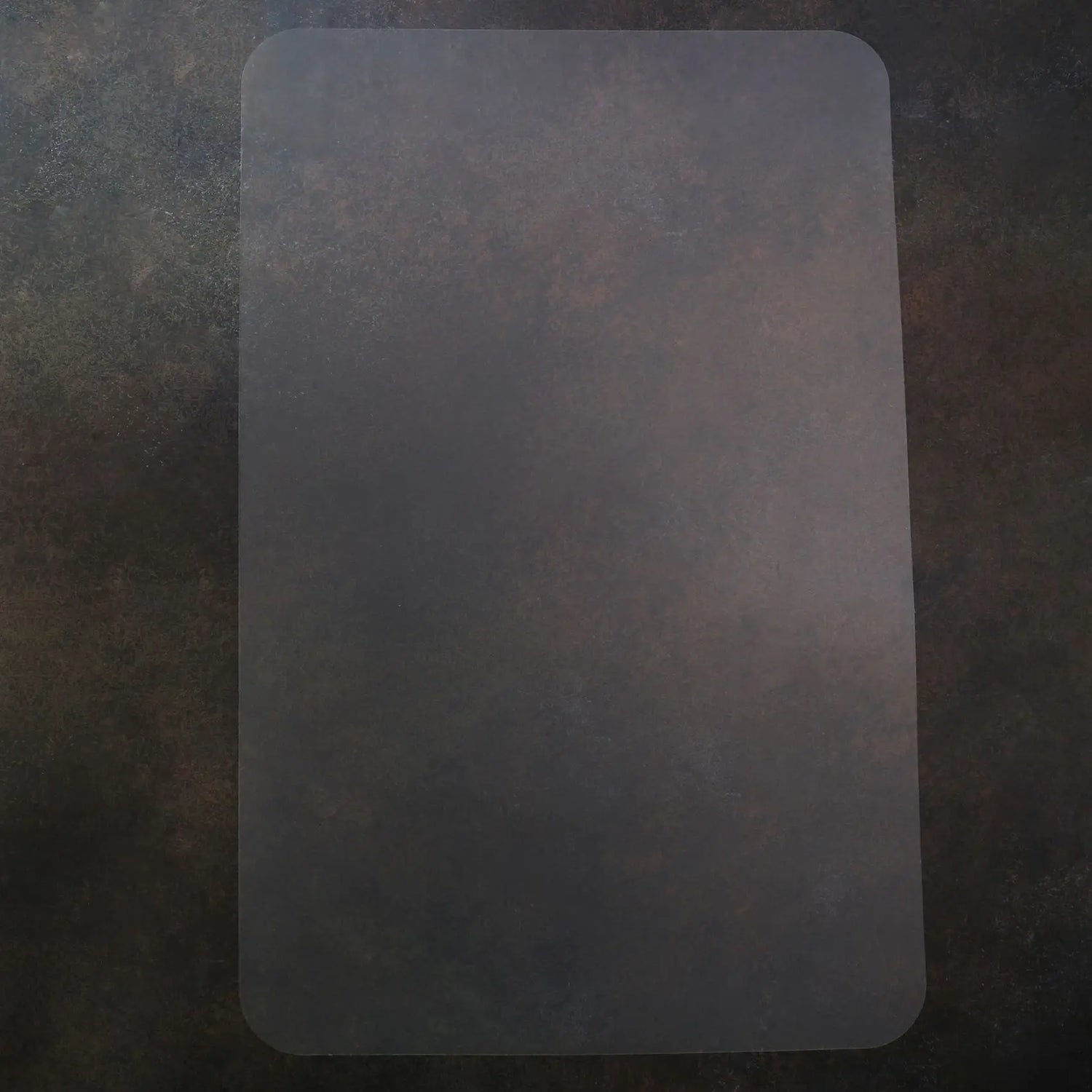 Set de table transparent résistant à la chaleur avec assiette