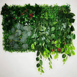 décoration murale artificielle feuilles dense moderne intérieur extérieur accrochable