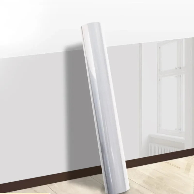 film protection mural transparent adhésif moderne sans motif rouleau 45cm large 1m longueur chambre