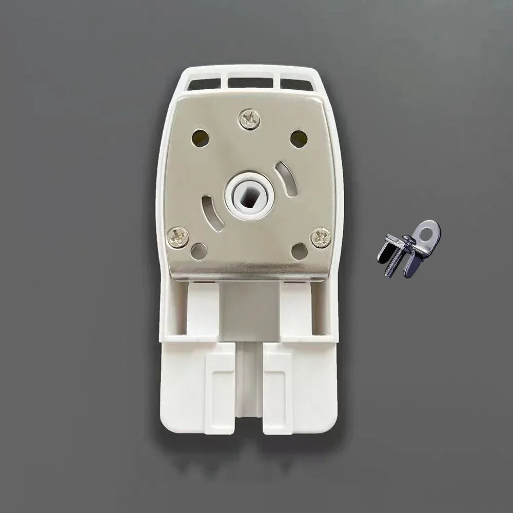 rideau polonais moderne accessoire voie moteur piste gearbox rail entretien intelligent fixations clips métal