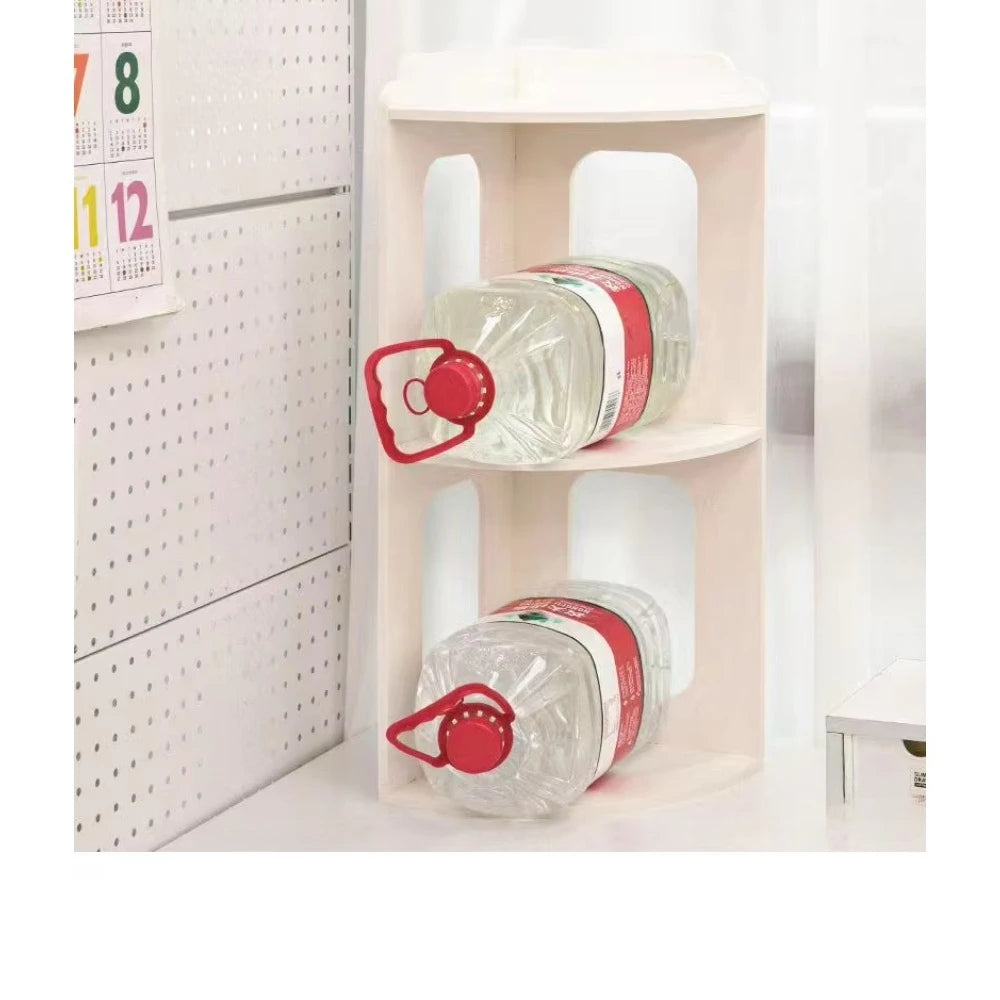 meuble d'angle blanc moderne tablettes rangement chambre lisse réutilisable adultes