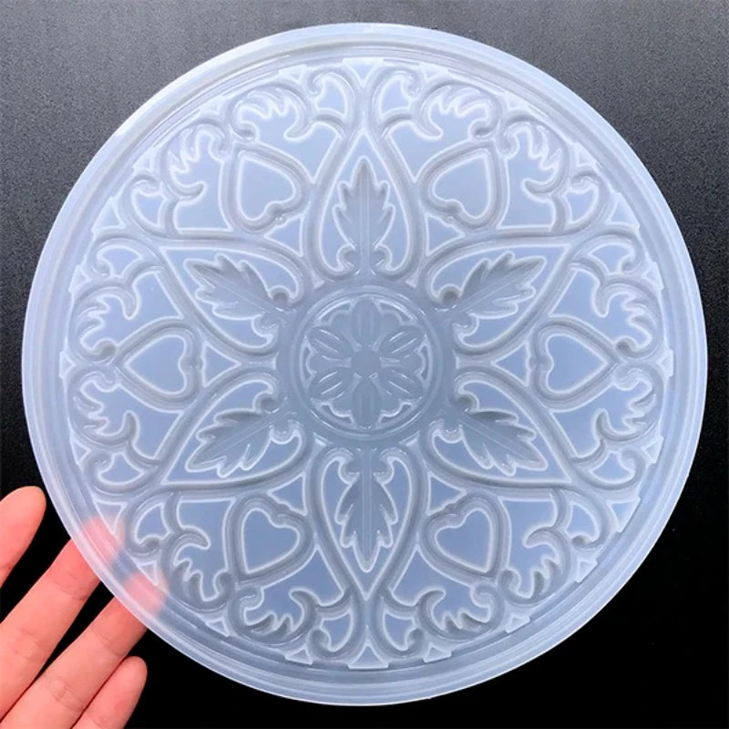 moule silicone floral mandala deco gâteau art deco symétrique cuisine