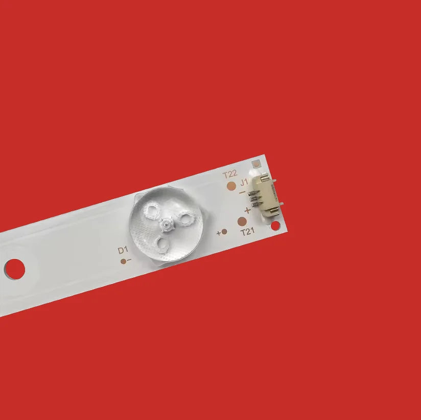 bandes rétroéclairage led 635mm blanc argenté adhésifs industriels 3v t21 t22 d1 j1