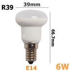 ampoule led blanc moderne e27 r63 50000h 2000lm flux luminescent certification rohs fcc lvd