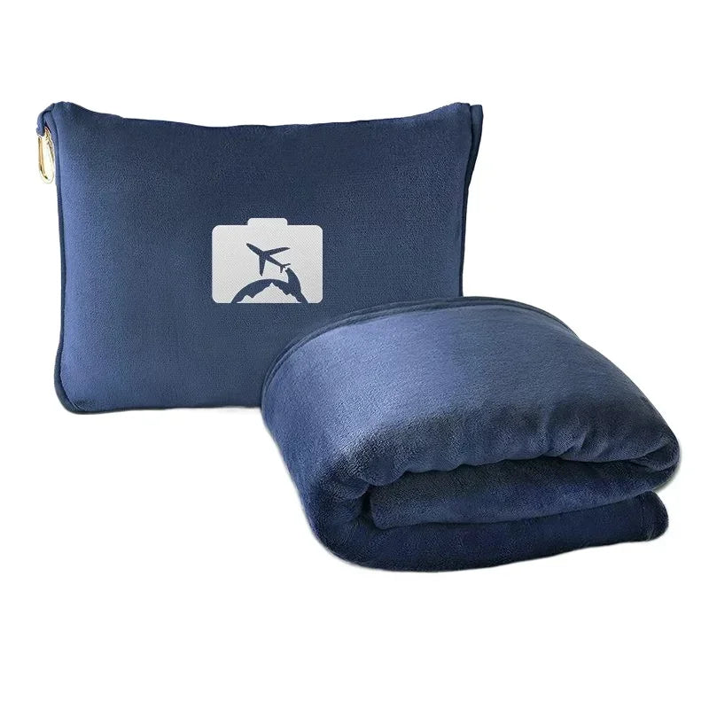 couverture velours corail portable anti boulochage voyage pique nique sac rangement gris compact