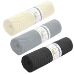 tapis anti dérapant rouleau quadrillé protection tiroirs étagères plateau table beige gris noir
