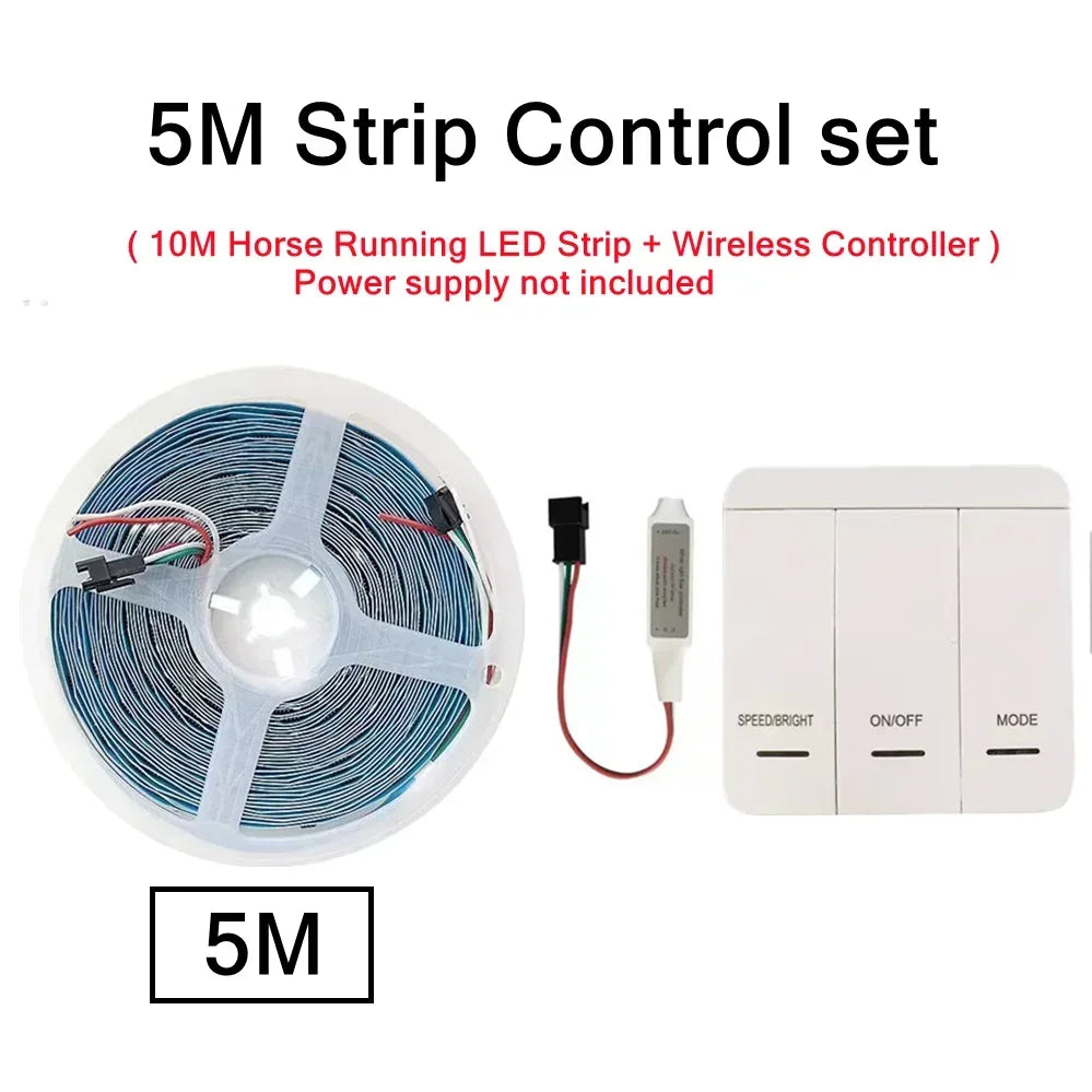 ruban led blanc 24v 10m contrôleur sans fil included led strip adhesive