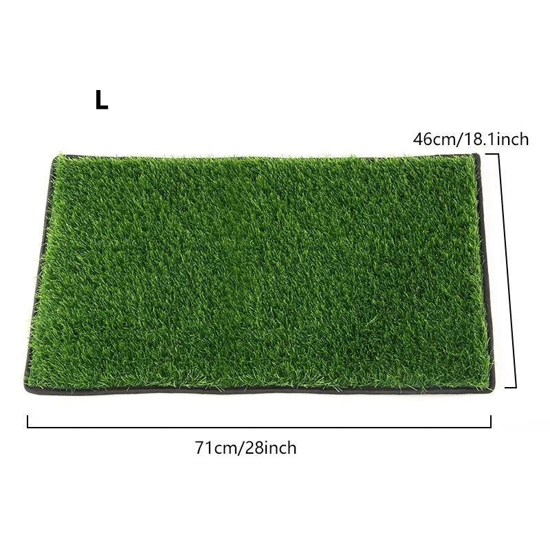 tapis imitation gazon artificiel vert doux chiens chats usage intérieur extérieur portable étanche