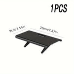 support pliable noir moderne étagère pliante clips magnétiques rangement écologique