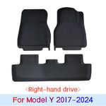 tapis sol coffre tesla model model noir antidérapant 3d fibre synthétique fibre naturelle environnement