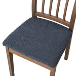 housse chaise moderne imprimé feuille bananier beige clair spandex polyester anti salissure pièces