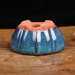 Pot bonsaï céramique artisanale gris